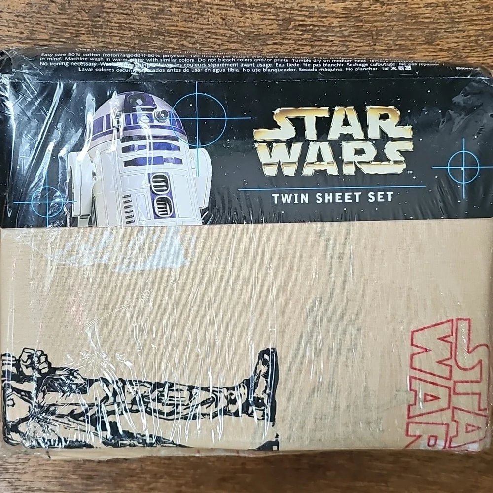 BRAND NEW: Star Wars VTG 1998 Rebel/Imperial Twin Sheet Set